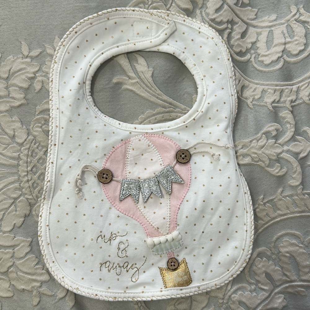 Mud Pie Hot Air Balloon Bib